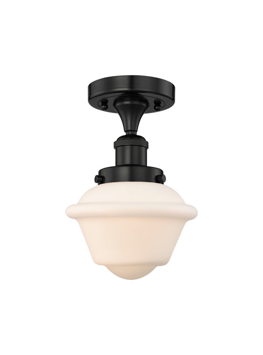 Innovations - 616-1F-BK-G531 - One Light Semi-Flush Mount - Edison - Matte Black