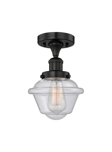 Edison One Light Semi-Flush Mount