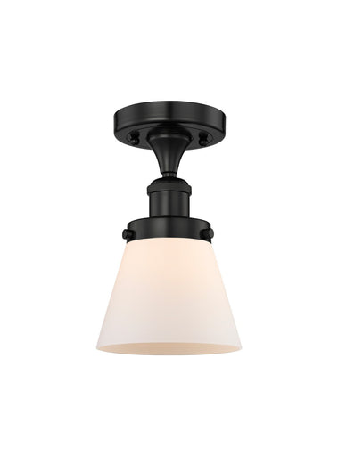 Edison One Light Semi-Flush Mount