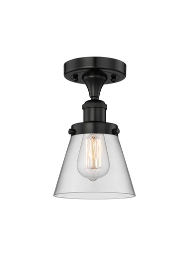 Edison One Light Semi-Flush Mount