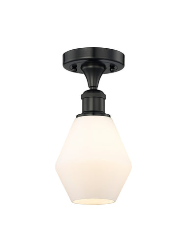 Edison One Light Semi-Flush Mount