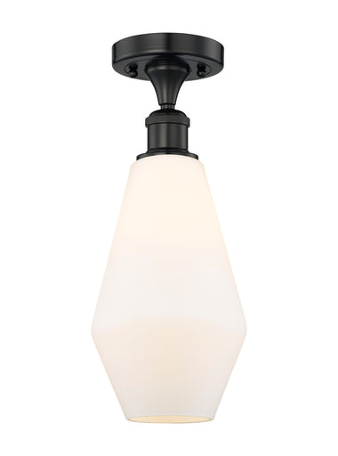 Edison One Light Semi-Flush Mount