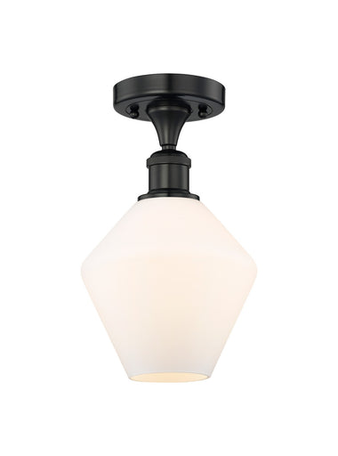 Edison One Light Semi-Flush Mount