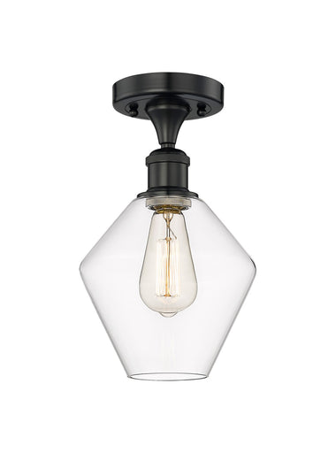 Edison One Light Semi-Flush Mount