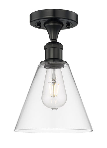 Edison One Light Semi-Flush Mount