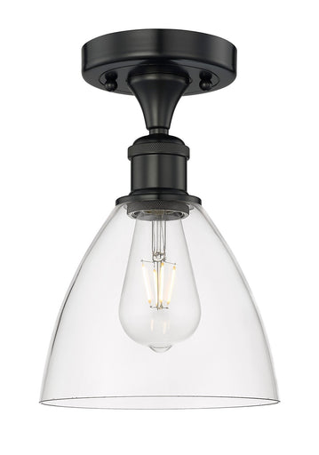 Edison One Light Semi-Flush Mount