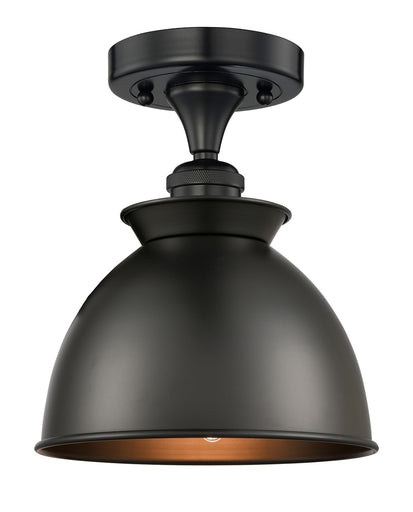 Edison One Light Semi-Flush Mount