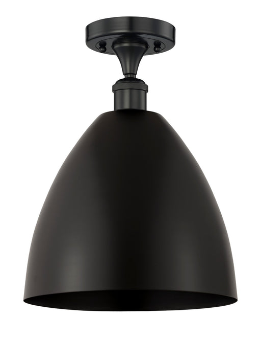 Innovations - 616-1F-BK-MBD-12-BK - One Light Semi-Flush Mount - Edison - Matte Black