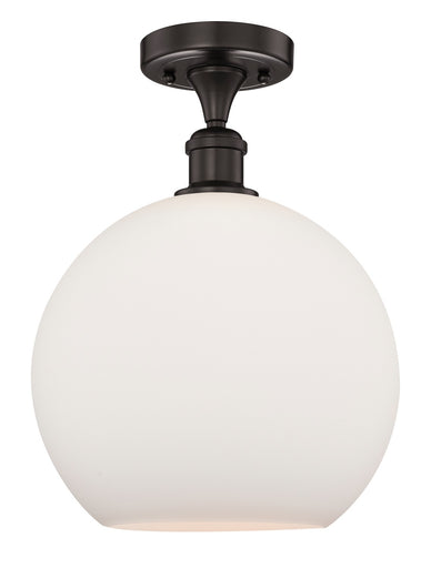 Edison One Light Semi-Flush Mount