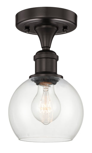 Edison One Light Semi-Flush Mount