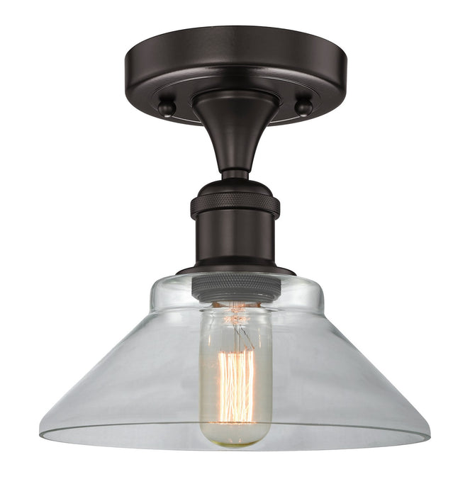 Innovations - 616-1F-OB-G132 - One Light Semi-Flush Mount - Edison - Oil Rubbed Bronze