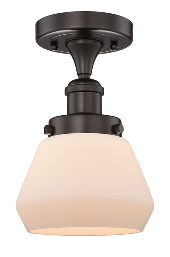 Edison One Light Semi-Flush Mount