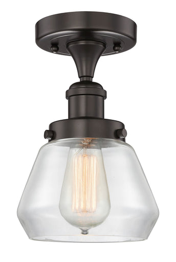 Edison One Light Semi-Flush Mount