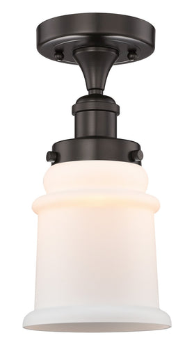 Edison One Light Semi-Flush Mount