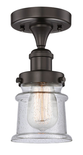 Edison One Light Semi-Flush Mount