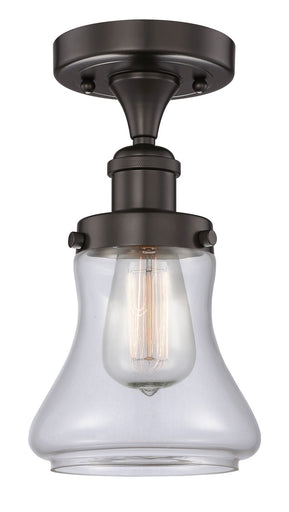 Edison One Light Semi-Flush Mount