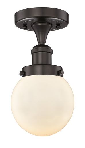 Edison One Light Semi-Flush Mount