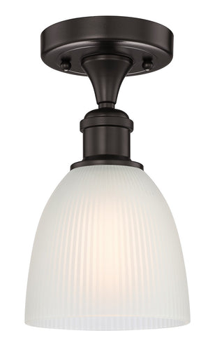 Edison One Light Semi-Flush Mount