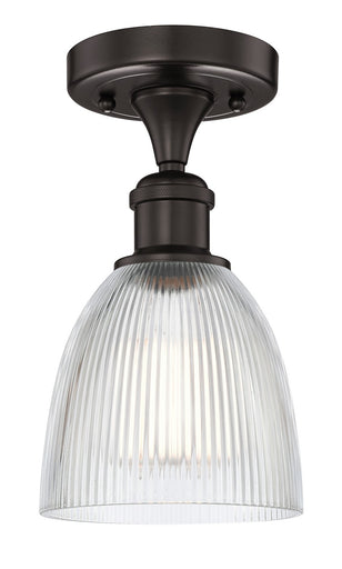 Edison One Light Semi-Flush Mount