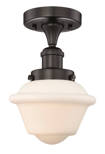 Edison One Light Semi-Flush Mount