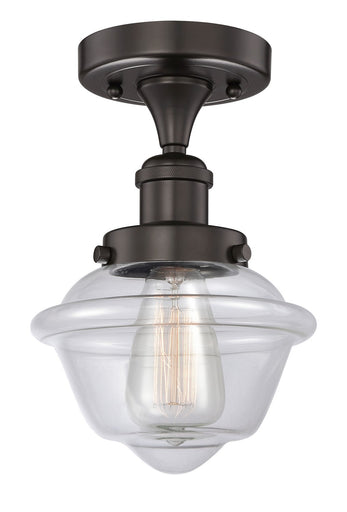 Edison One Light Semi-Flush Mount