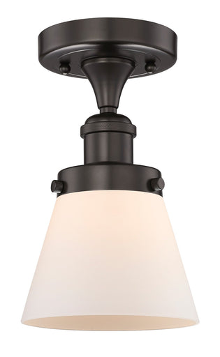 Edison One Light Semi-Flush Mount