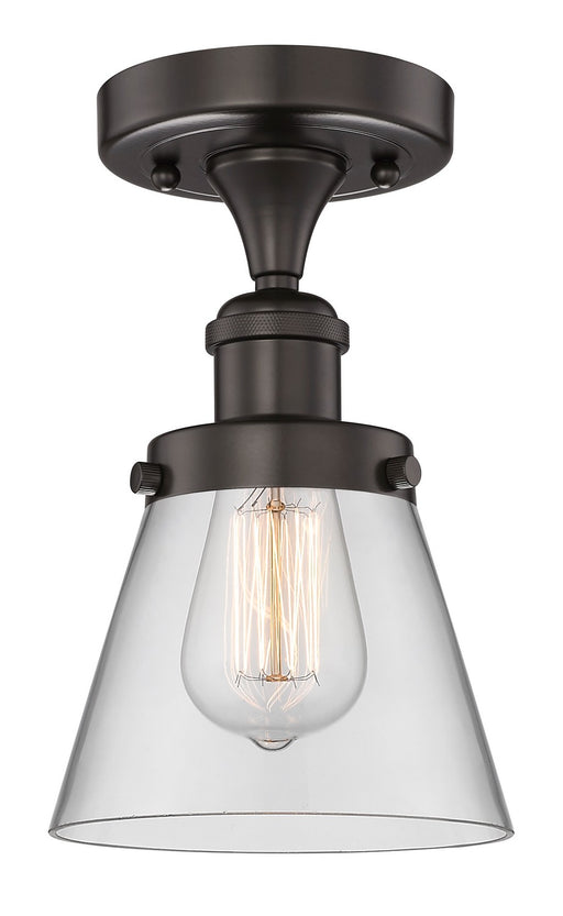 Innovations - 616-1F-OB-G62 - One Light Semi-Flush Mount - Edison - Oil Rubbed Bronze