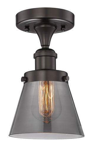 Edison One Light Semi-Flush Mount