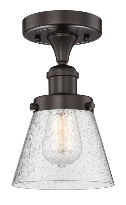 Innovations - 616-1F-OB-G64 - One Light Semi-Flush Mount - Edison - Oil Rubbed Bronze