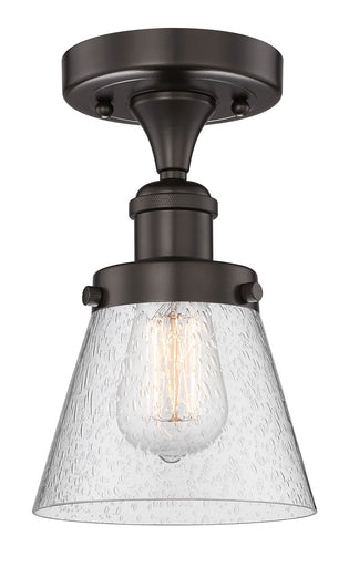 Edison One Light Semi-Flush Mount