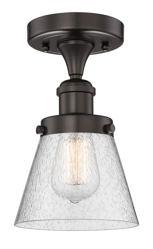 Innovations - 616-1F-OB-G64 - One Light Semi-Flush Mount - Edison - Oil Rubbed Bronze