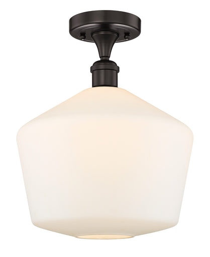 Edison One Light Semi-Flush Mount