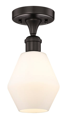 Edison One Light Semi-Flush Mount