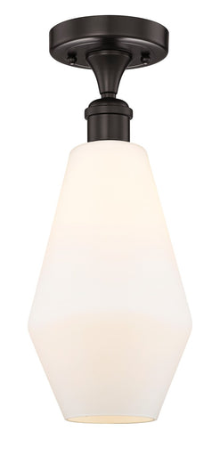 Edison One Light Semi-Flush Mount