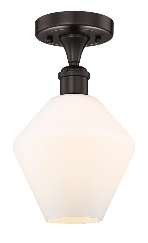 Innovations - 616-1F-OB-G651-8 - One Light Semi-Flush Mount - Edison - Oil Rubbed Bronze