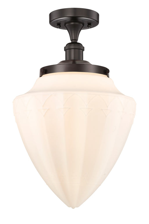 Innovations - 616-1F-OB-G661-12 - LED Semi-Flush Mount - Franklin Restoration - Oil Rubbed Bronze