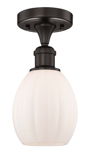 Edison One Light Semi-Flush Mount