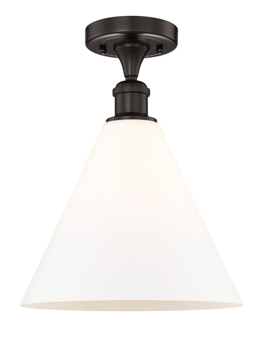 Innovations - 616-1F-OB-GBC-121 - One Light Semi-Flush Mount - Edison - Oil Rubbed Bronze