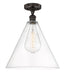 Innovations - 616-1F-OB-GBC-162 - One Light Semi-Flush Mount - Edison - Oil Rubbed Bronze