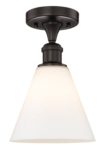 Edison One Light Semi-Flush Mount