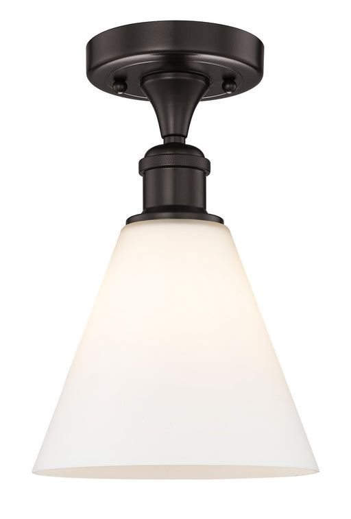 Innovations - 616-1F-OB-GBC-81 - One Light Semi-Flush Mount - Edison - Oil Rubbed Bronze