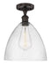 Innovations - 616-1F-OB-GBD-124 - One Light Semi-Flush Mount - Edison - Oil Rubbed Bronze