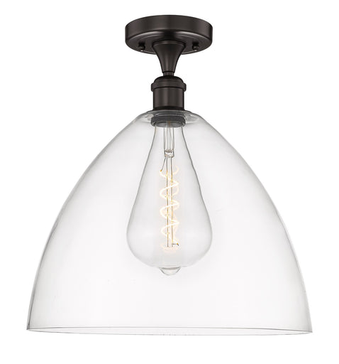 Edison One Light Semi-Flush Mount