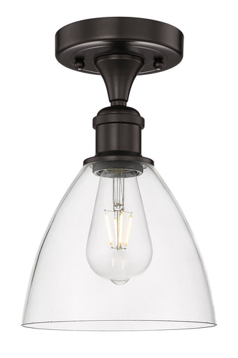 Edison One Light Semi-Flush Mount