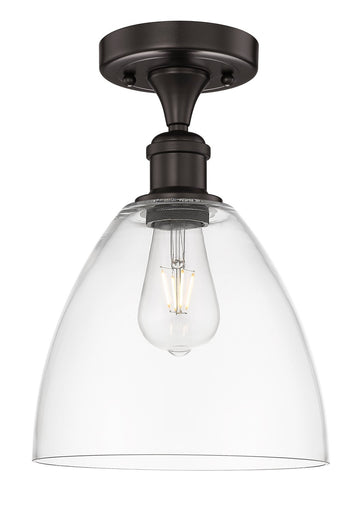 Edison One Light Semi-Flush Mount