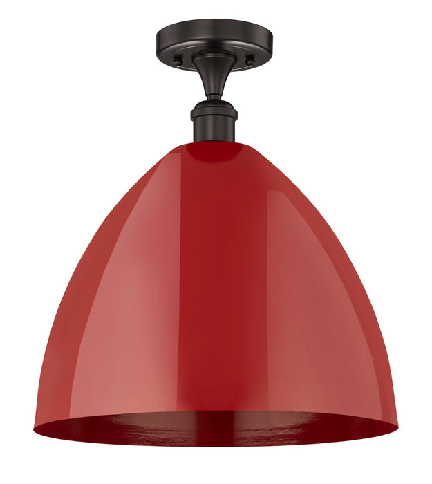 Innovations - 616-1F-OB-MBD-16-RD - One Light Semi-Flush Mount - Edison - Oil Rubbed Bronze