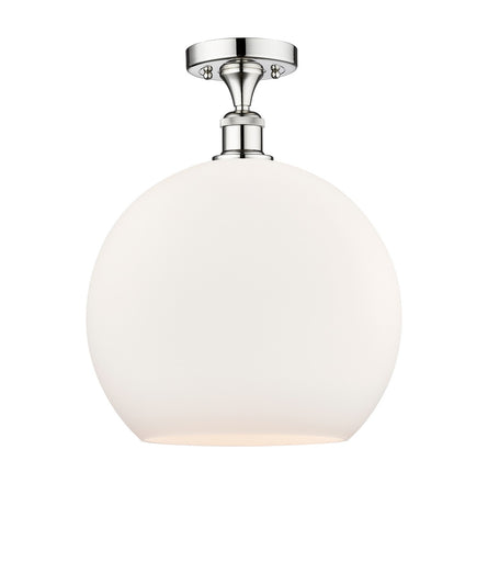 Edison One Light Semi-Flush Mount