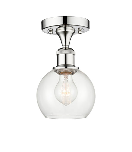 Edison One Light Semi-Flush Mount