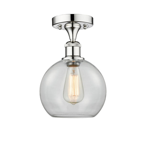 Edison One Light Semi-Flush Mount