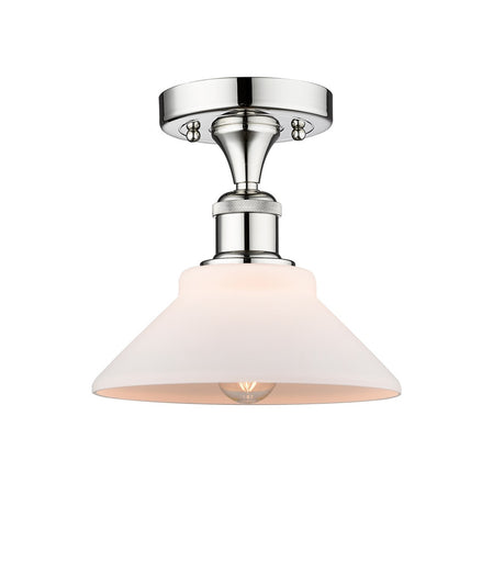 Edison One Light Semi-Flush Mount